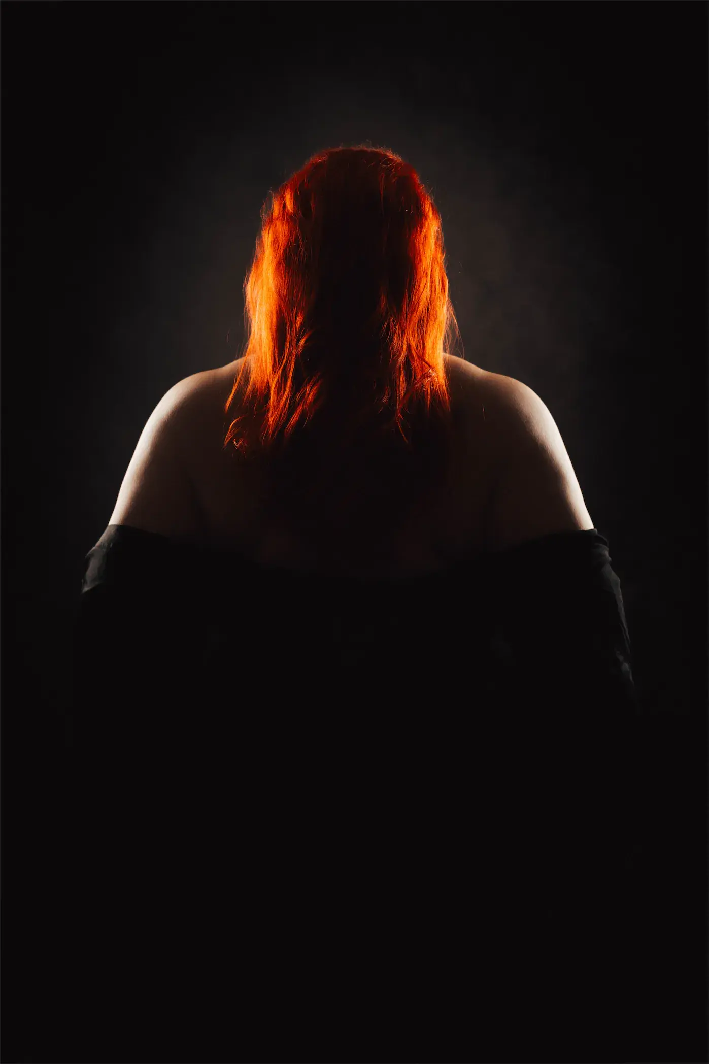 Strong, beautiful boudoir portrait